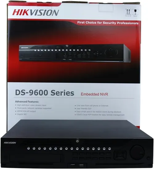 Hikvision Embedded 4K NVR DS-9632NI-I8 32Channel Network Video Recorde Up to 12 Megapixels resolution